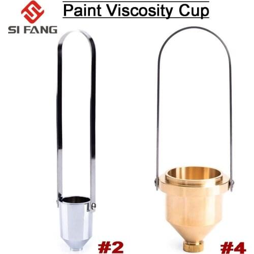 Paint Viscosity Test Cup Viscometer Flow Mixing Thinning Tool 2# & 4# For Measurement Tool 50/100ML