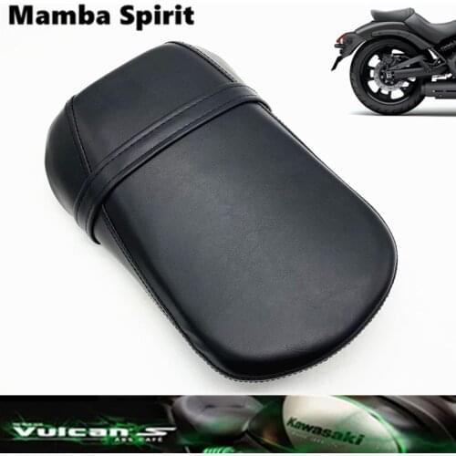 For Kawasaki Vulcan S 650 VN650 VULCAN S 650 SE 2014-2020 Leather & Metal Rear Seat Passenger Pillion Rear Seat Cushion