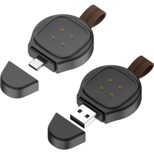 Magnetic Wireless Charger Compatible with-Fitbit Versa 3/sense Smart Watches Charging Dock Smartwatch Accessories