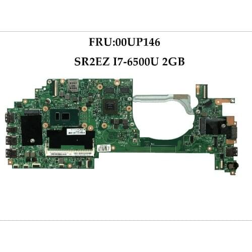 Wholesale FRU:00UP146 FOR Lenovo Thinkpad YOGA 460 Laptop Motherboard 448.05106.0021 SR2EZ I7-6500U DDR3 2GB 100% Fully Tested