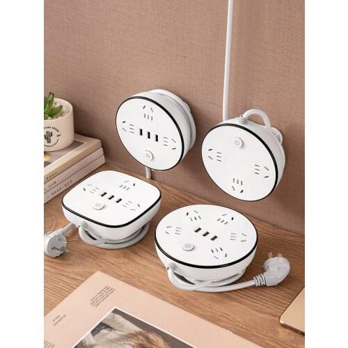 Can Store Plug-in Board with Line Multi-purpose Plug-in Board Long-line Multi-function Socket Panel Porous with Usb