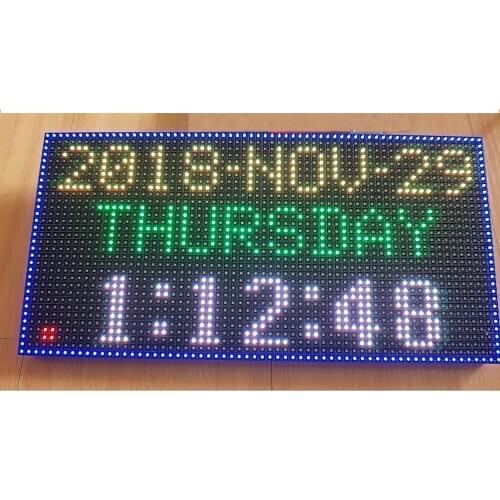 P4 LED Display Module RGB Full Color 256 * 128mmIndoor 64 * 32 Pixel Video Wall Led Panel Module