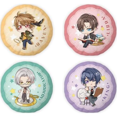 Love Game Tears of Themis Cosplay Plush Pillow Dumpling Artem Marius Vilhelm Xiayan Round Doll Kids Toys Halloween Props Xmas