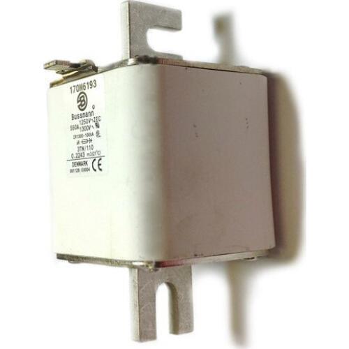 Fuses: 170M6192 500A 1250V / 170M6193 550A / 170M6194 630A / 170M6195 700A 1250V aR
