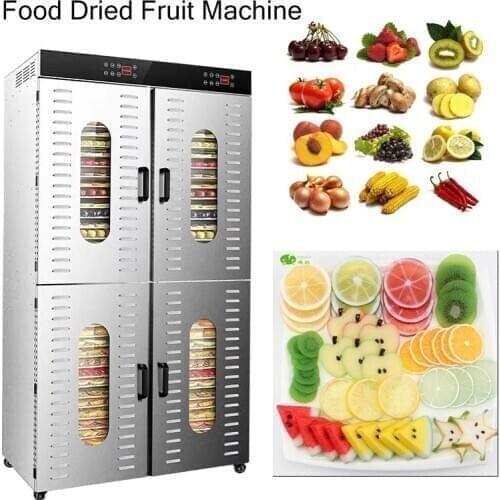The latest stainless steel large-scale fruit dryer, fruit and vegetable food dehydrator, dried fruit machine, 80-layer grill, en