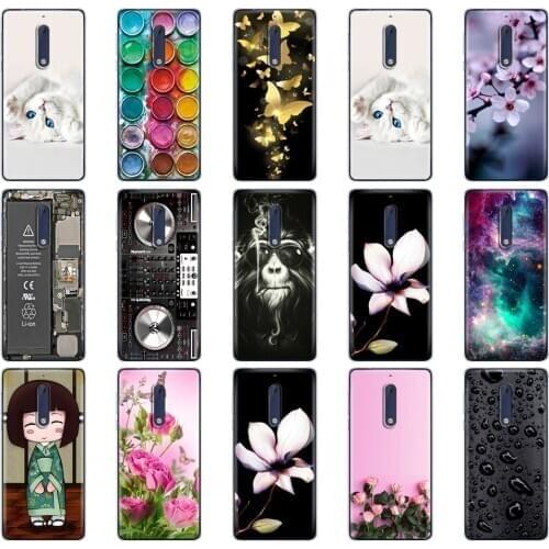 Silicon case for Nokia 1 2 2.1 3 3.1 5 5.1 plus 2018 case soft tpu back phone cover shockproof protective Coque bumper housing