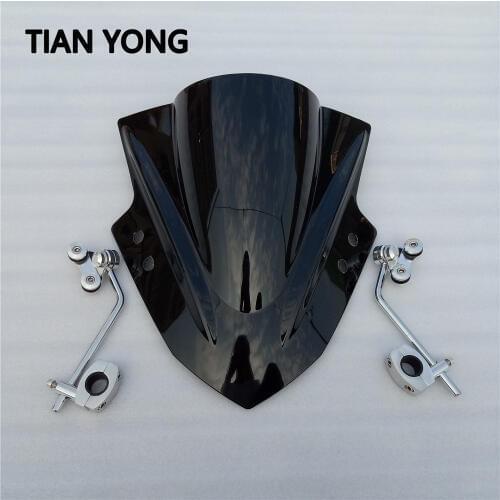 Motorcycle For Honda CB1000R CB500R CB300R CB250R CB125R CB 1000 R 500 300 250 125 Windshield Bubble Wind Deflectore Windscreen