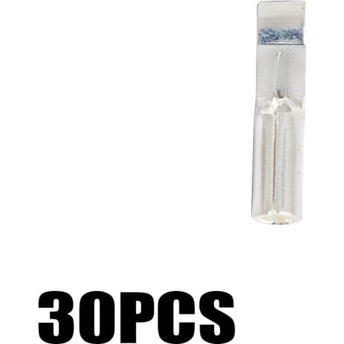 100% New Packed 30 Anderson Power Pole Sliver-Plated Copper Contacts 30 AMP Packed 30 Anderson Power Pole Sliver-Plated Copper