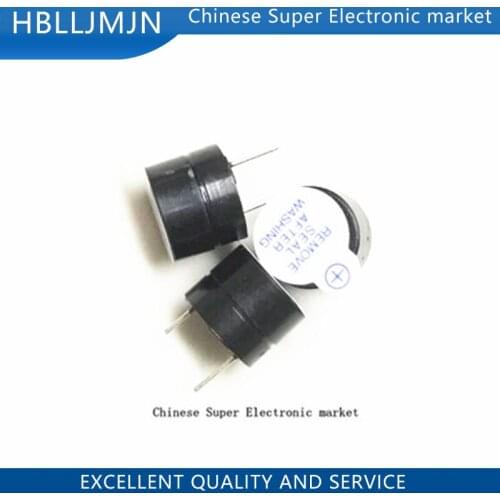 100PCS Active Buzzer Alarm 5V 12*9.5mm Sounder speaker Buzzer