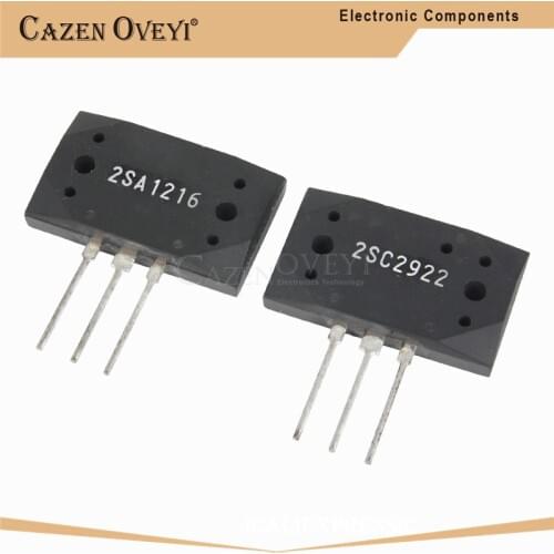 2pcs/lot=1pair ( 1pcs A1216 + 1pcs C2922 ) 2SA1216 2SC2922 MT-200 Audio power amplifier IC In Stock