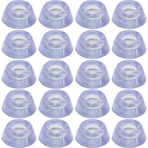 20PCS Furniture Pads,Non Slip Non Skid Furniture Feet for Table,Desk,Chair,Sofa Leg,Noise Canceling Heavy Duty Furniture Sliders