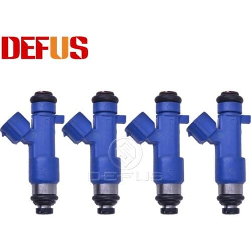 4PCS New Fuel Injector For Nissan GTR Infiniti G37 16600-JF00A OE Nozzle Injectors Fuel Injection System Replacement Kits Blue