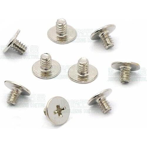 500pcs/lot M3*4.5 Head 4*1mm Stainless steel thin head (wafer head) philips machine screw CM3