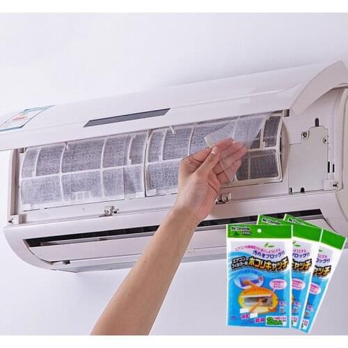 8 pack Air Conditioning Filter Papers Wind Outlet dust cover purification dust degerming home Wall Mounted air conditioner unit