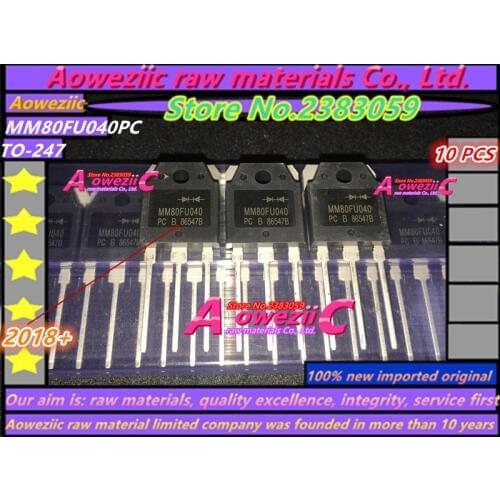 Aoweziic 2018+ 100% new imported original MM80FU040PC MM80FU040 TO-247 fast recovery diode 80A 400V