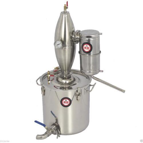 20L 30L 50L 70L Stainless Distiller Home Brew Kit Moonshine Wine Making Boiler Home Wine Brewing Device Alcohol Distiller