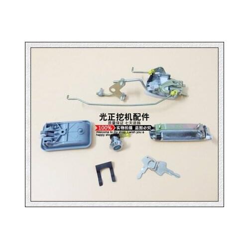 60/120-5.5 door lock, inner and outer handle lock block, door lock core, excavator accessories