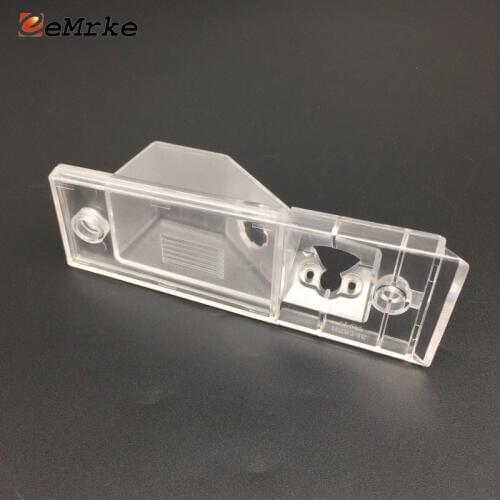 EEMRKE Car Rear View Camera Bracket License Plate Lights Housing Mount for Kia Grand Carnival Sedona VQ Carnival R
