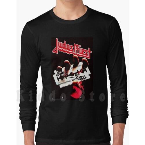 Judas Priest hoodie long sleeve Designer Drawing Winter Snow New Year Music Design Drawing