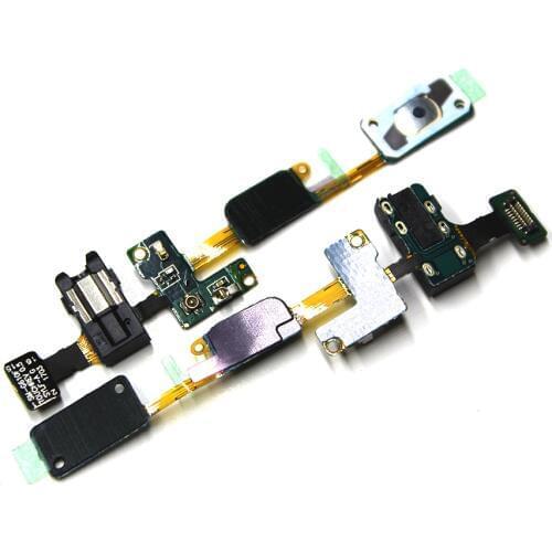 Home Button Key Return Light Sensor Menu Keyborad Headphone Audio Jack Flex Cable For Samsung Galaxy J7 Prime G610F