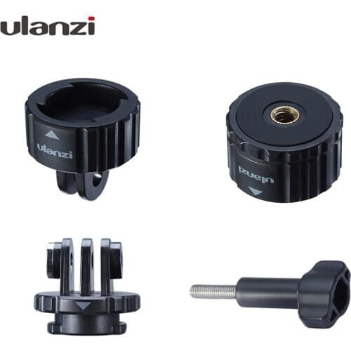 Ulanzi GP-4 4 in 1 Magnetic Mount Adapter Kit Quick Release for GoPro Hero 8/7/6/5 DJI OSMO Action Camera Insta360 One R Series