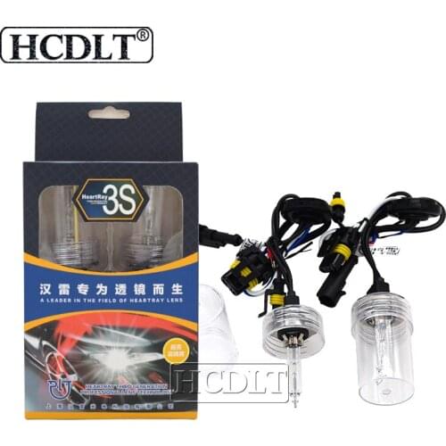 HCDLT Wholesale Original HeartRay HID Xenon Lamps 4500K 6500K 5500K H7 H1 H11 9005 D2H For 35W HID Coversion Kit Car Retrofit