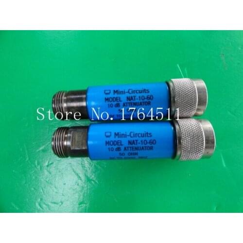 [LAN] switch MINI NAT-10-60 DC-6GHz 10dB 2W N coaxial fixed attenuator --2PCS/LOT