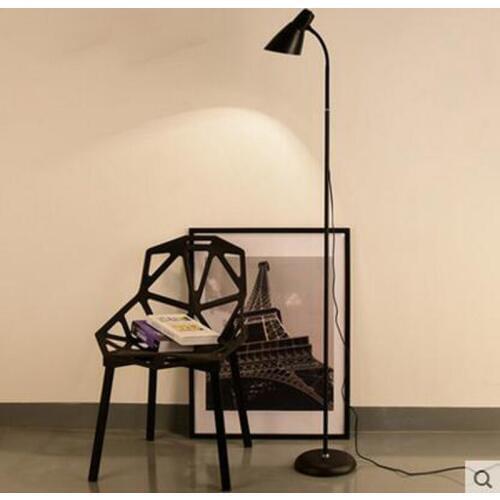Nordic floor lamp simple modern living room sofa floor lamp bedroom study desk vertical table lamp home led lighting fixture