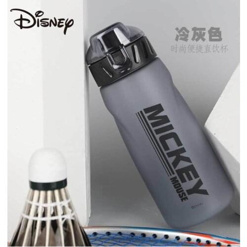 Disneys new 2021 childrens summer plastic drinking cup fitness bottle large volume milk bottle cute water bottle