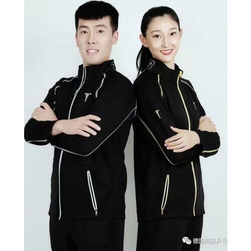 New Tibhar Jacket Training Suit Clothing With Trousers Table Tennis Jerseys Ping Pong Cloth Sportswear Sweater