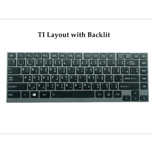 Original Brand New Thai Laptop Keyboard for Toshiba Z830 Z835 Z930 Z935 TI Layout keyboard With backlit 100% Fully Tested