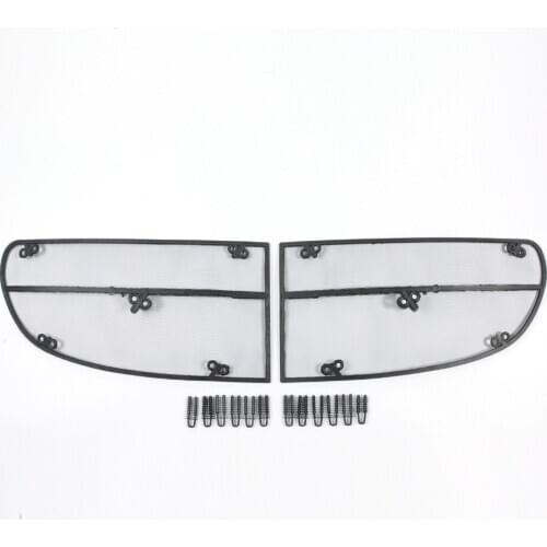 Wtfs Stainless Steel ABS Insect Grille Mesh Grill Inserts Insect Net Insect-Proof Net for Mercedes-Benz E43 [QP1134]