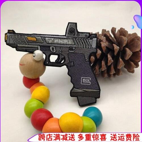 Glock G34 Outdoor Tactical Velcro Chapter Morale Chapter Super Fine Embroidery Morale Chapter