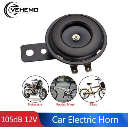 105dB 12V Motorbike Motorcycle Horn Universal Scooter Car Electric Horn Actual ATVs Car Horn Moped