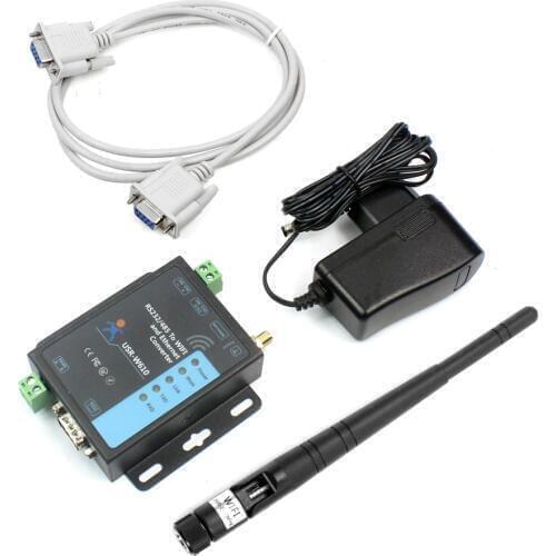 USR-W610 Serial to WiFi Ethernet Wireless Converter RS232 RS485 Serial Server Support WatchDog Modbus Gateway TCP UDP Client171