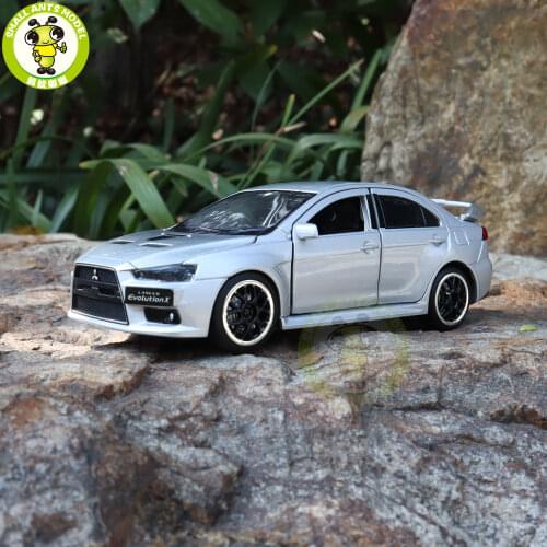 1/32 Lancer EVO 10 X Electroplated wheels BBS JACKIEKIM Diecast Model CAR Toys for kids Boy girl Gifts