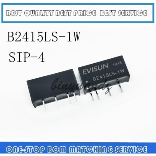 3PCS/LOT B2415LS-1W DC-DC buck power supply module 24V to 15V isolation module B2415LS
