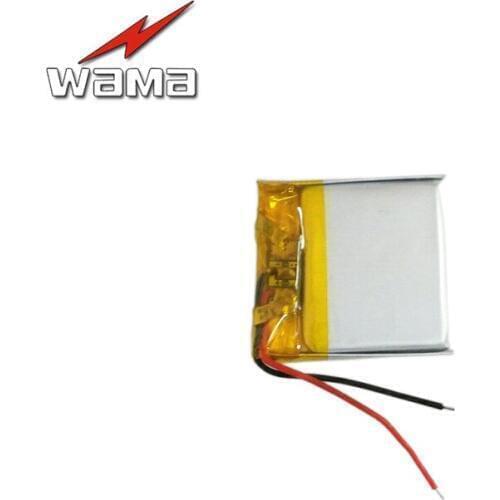4pcs/lot Wama 032323 302323 Protected 90mAh Li-Polymer 3.7V Rechargeable Batteries for Bluetooth Speakers Earphones MP4 MP3 GPS