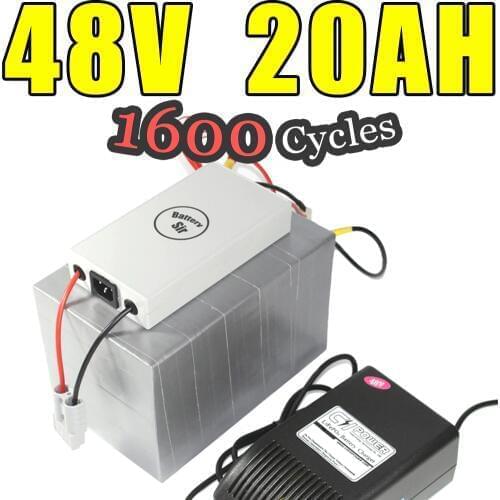 48v 20ah lifepo4 battery for electric bicycle battery pack scooter ebike 1000w