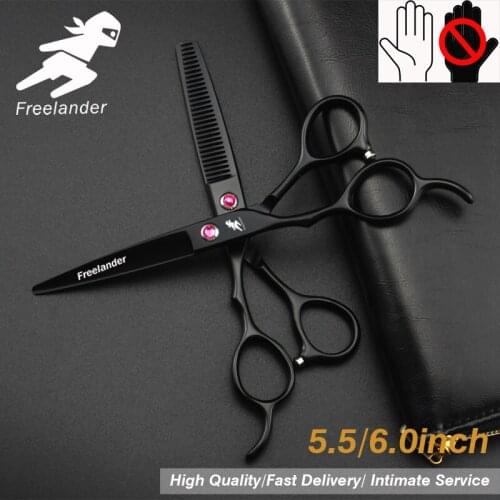 5.5/6.0 Sale Silver Japanese Hair Scissors Cheap Hairdressing Scissors Shears Hairdresser Shaver Haircut Left Hand Scissors Size