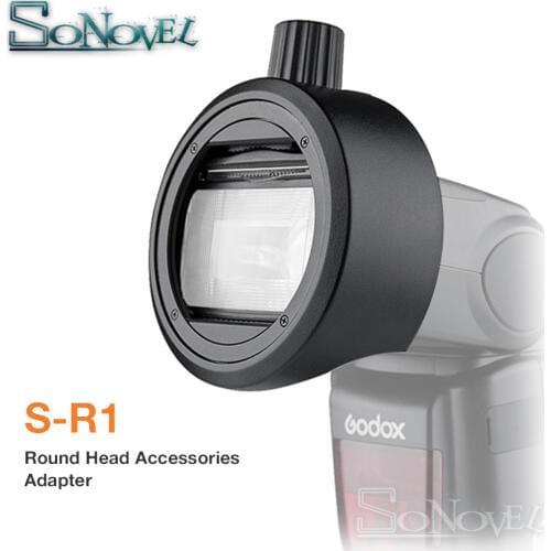 Godox S-R1 Flash Speedlight Adapter AK-R1 Adapter Ring for Godox TT685 V860II V850II V350 TT600 Yongnuo Canon Nikon Sony Flash