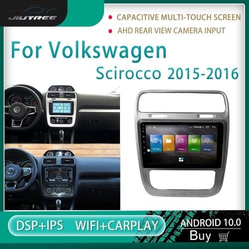 Android car radio 2din For Volkswagen Scirocco 2015-2016 Manual gear multimedia player Stereo receiver GPS navigator Head Unit