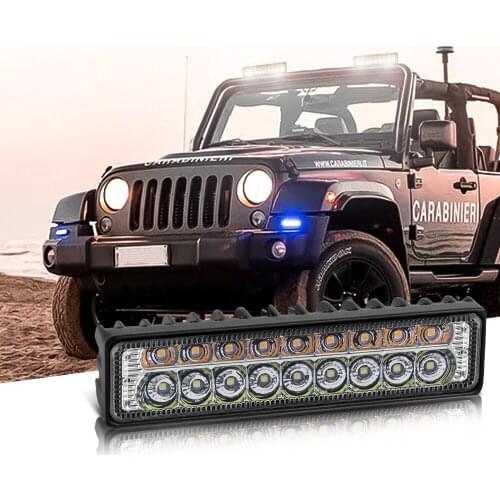 HighPower Car LED Headlights 54W Led Work Light Bar For Offroad Excavator Bulldozer Forklift Tractor Jeep Truck Spotlight 12V24V