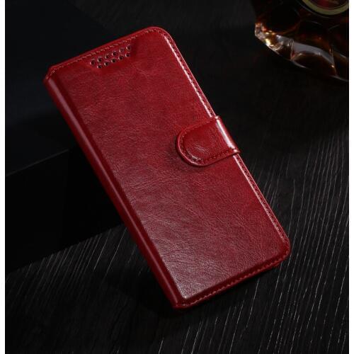 Coque Flip Case For Homtom HT27 HT 27 5.5 inch Leather Wallet Silicone Phone Case Skin KickStand Design Card Holder Back Cover