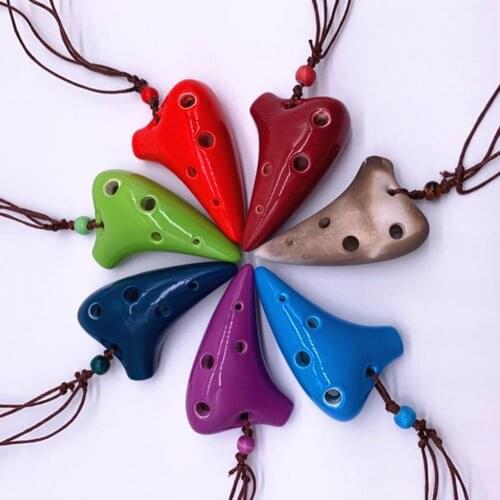 Ocarina 6 Hole Musical Instrument Ceramic Music Lover Mini Ocarina for Music Lover Ocarina Music Lover Mini Ocarina Music Lover