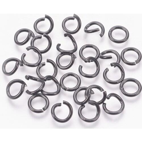 Stainless Steel Open Jump Rings & Split Rings for Jewelry Designer 9mm/3.5mm