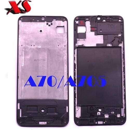 Front panel Bezel Frame Faceplate Housing Replacement for Samsung Galaxy A70 SM-A705F A705DS A705FN A705GM A705MN