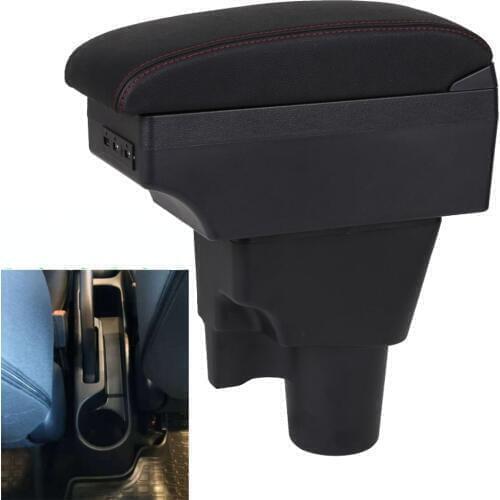 For Kia Picanto Armrest Box For Kia Picanto 3X-Line interior Retrofit parts car accessories Storage box car armrest No punching