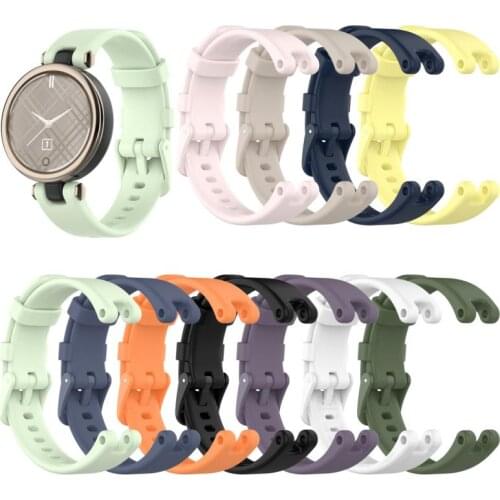 Strap For Garmin Lily Soft Silicone Sport Bracelet Replacement For Garmin Lily Watchband Wristband Smartwatch Accessories