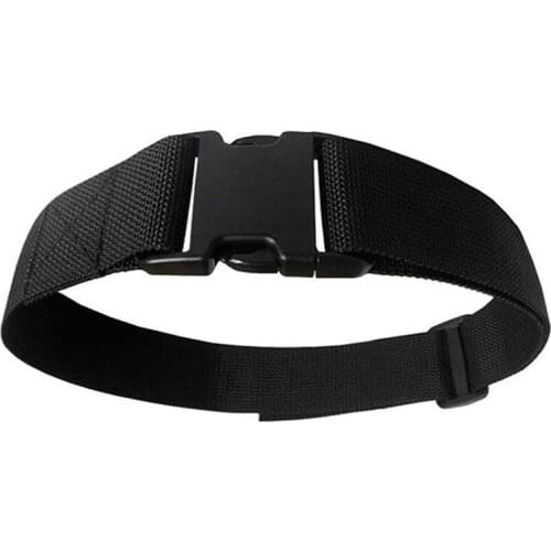 1pc Black Belt Nylon Quick Release Adjustable Work Waist Bag Belts Pouch Bag For Workers Builders Accessories Parts